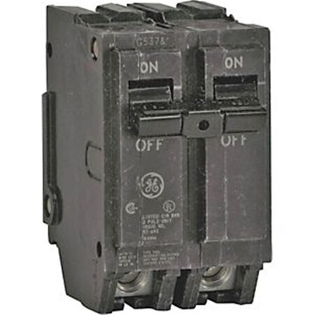 Ge Electric Circuit Breaker, THQL Series, 60A, 2 Pole, 120/240V AC, 10kA at 120/240V AC 6122113